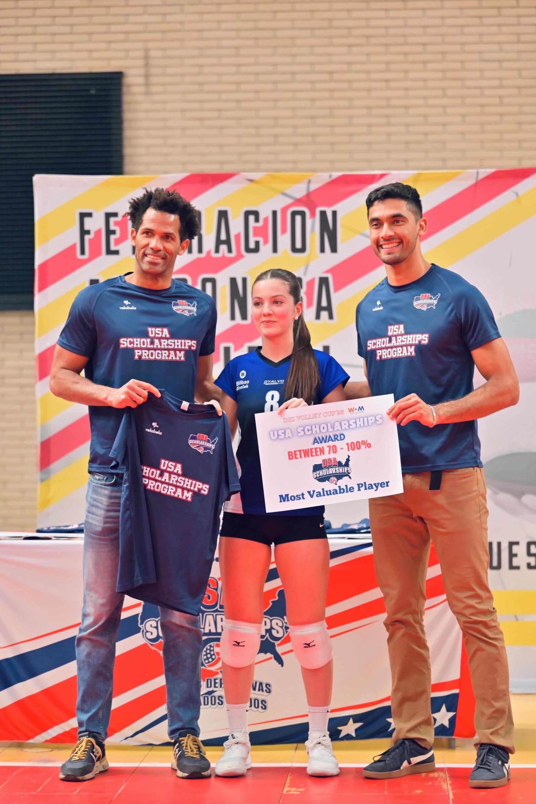 USA Scholarships — jugadora seleccionada